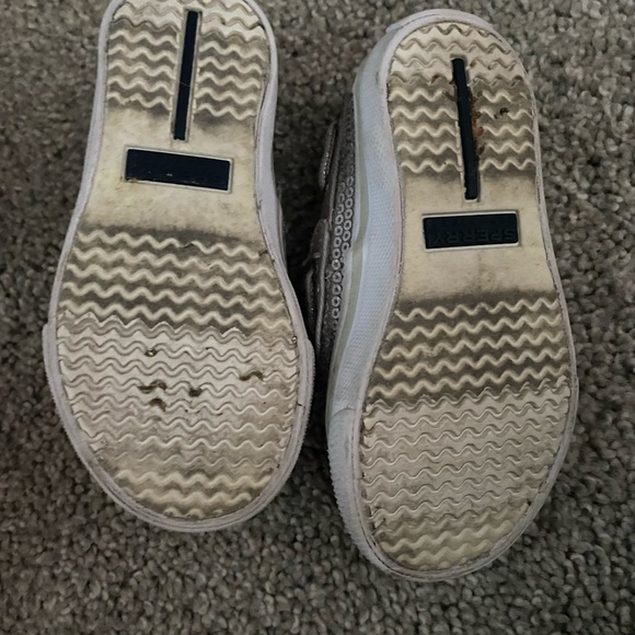 Silver sequin sperrys - Picture 2 of 3